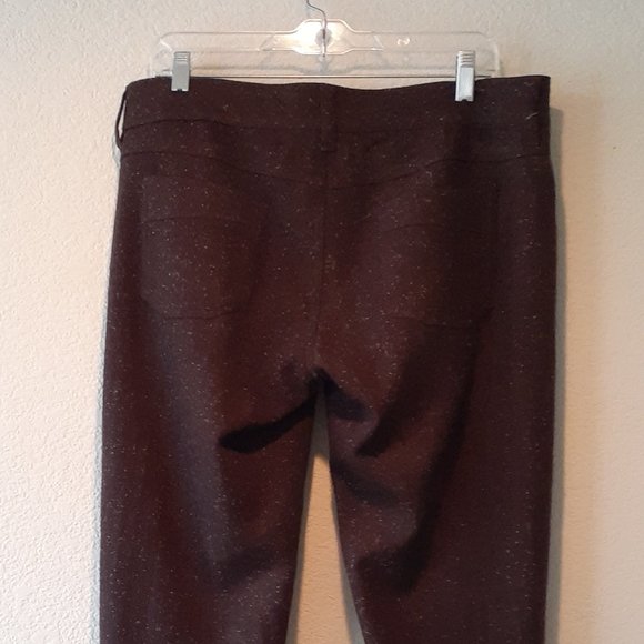 Woolrich Brown Tweed wool blend lined Pants - Picture 15 of 16